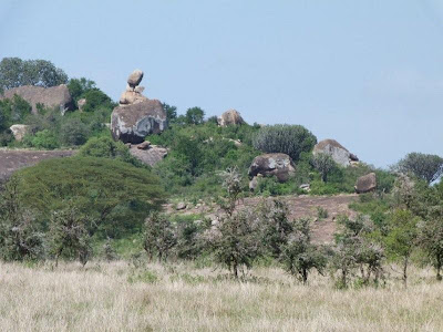 formation of kopjes in serengeti